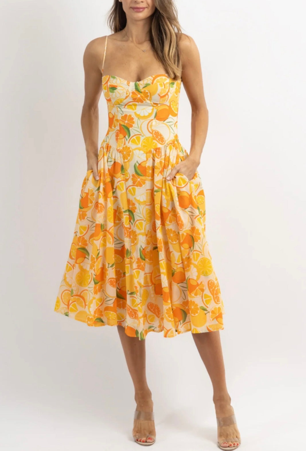 Orange Crush Spring Dress