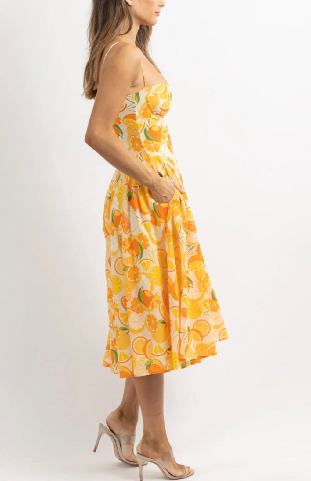 Orange Crush Spring Dress