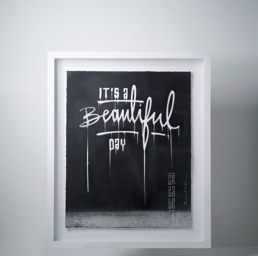 It's a Beautiful Day Framed