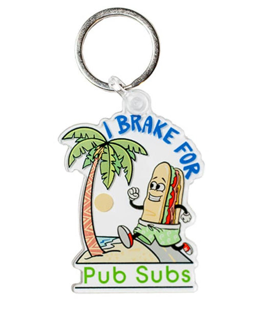 Pub Subs Acrylic Keychain