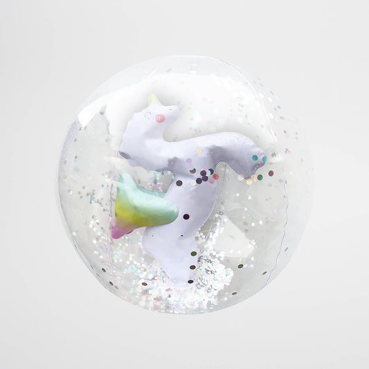 3D Inflatable Beach Ball Unicorn