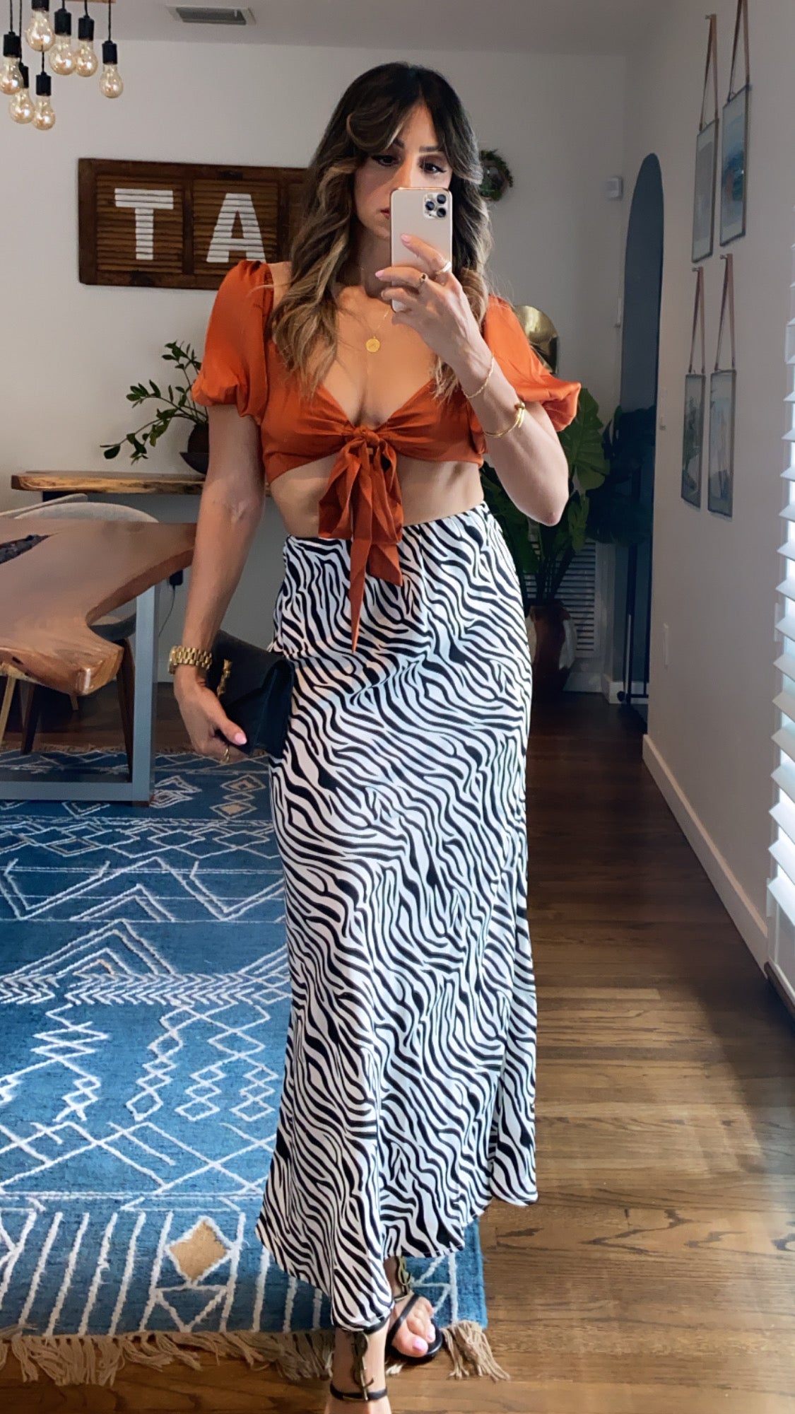 Zebra Skirt